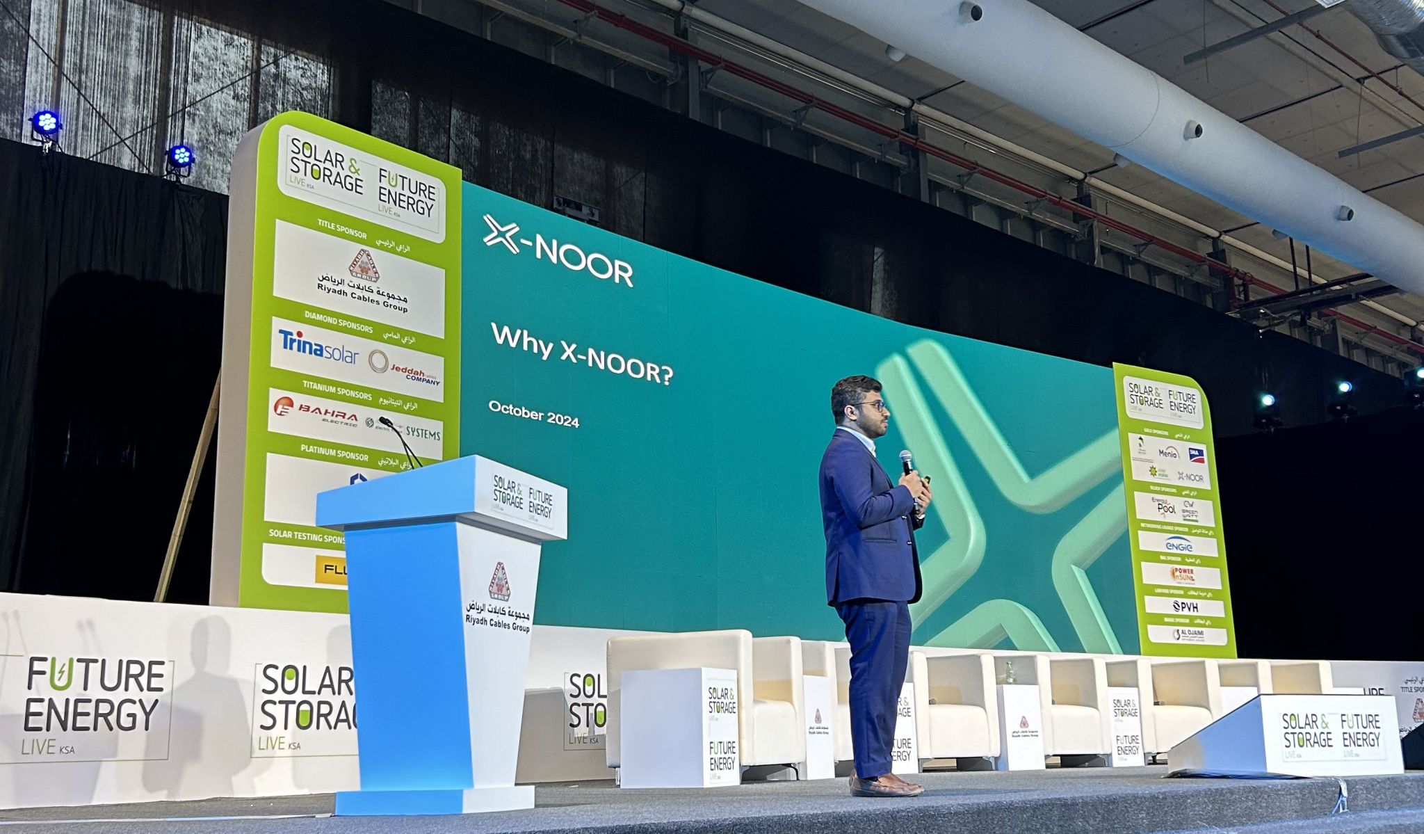 World-class Solar Developer X-NOOR Makes Its Debut at The Solar &Storage Live KSA & Future Energy Live KSA 2024