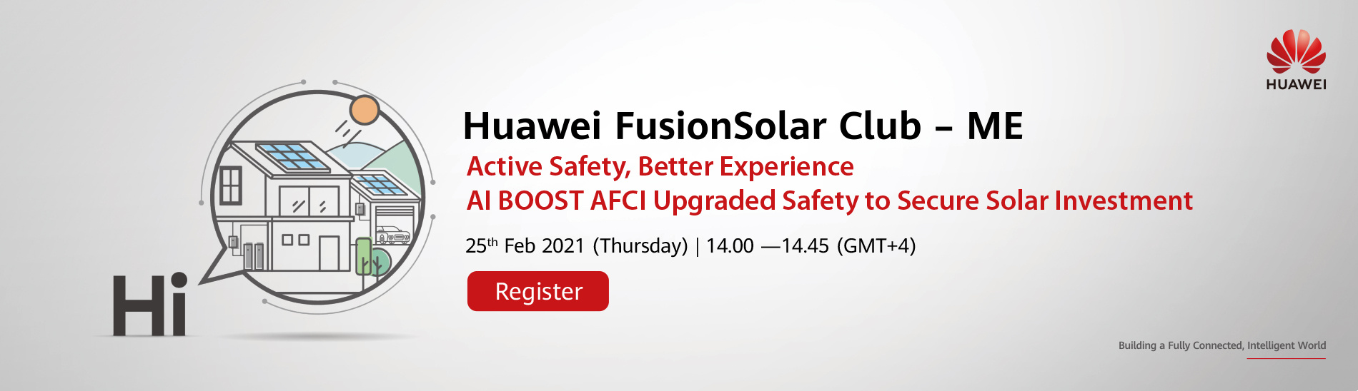 Huawei FusionSolar Webinar: AFCI-AI BOOST AFCI Upgraded Safety to Secure Solar Investment