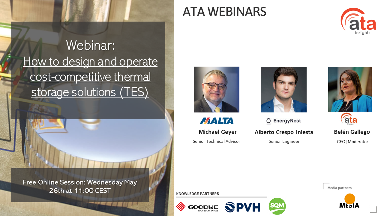 How to design and operate cost-competitive thermal storage solutions (TES)