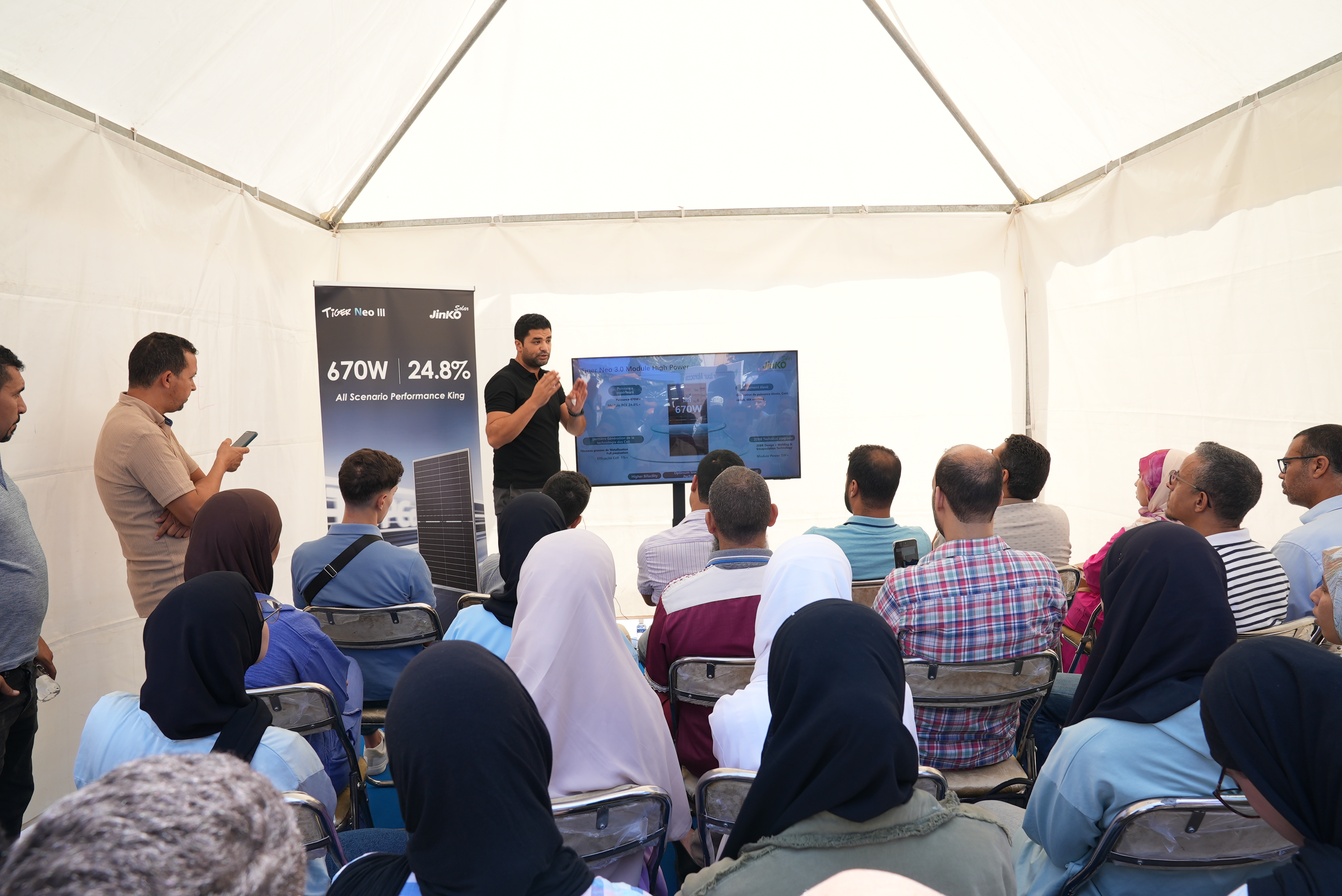 Jinko Solar Successfully Concludes Solar Tour Across Morocco in collaboration with Unimagec 