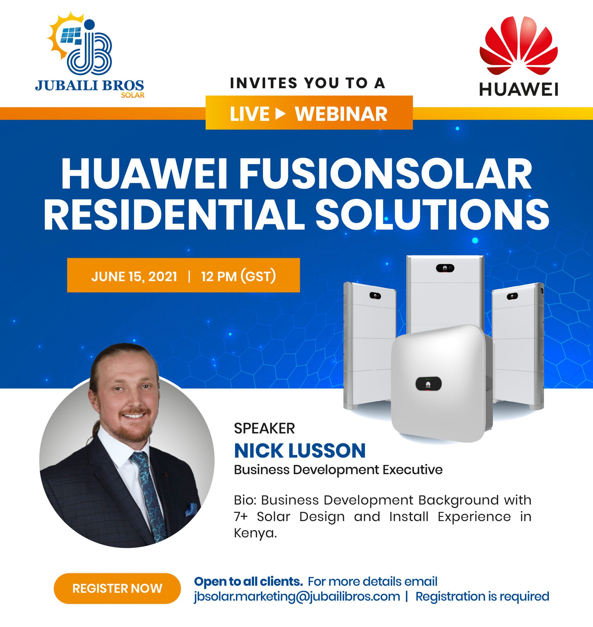 Huawei Fusion Solar Residential Solutions