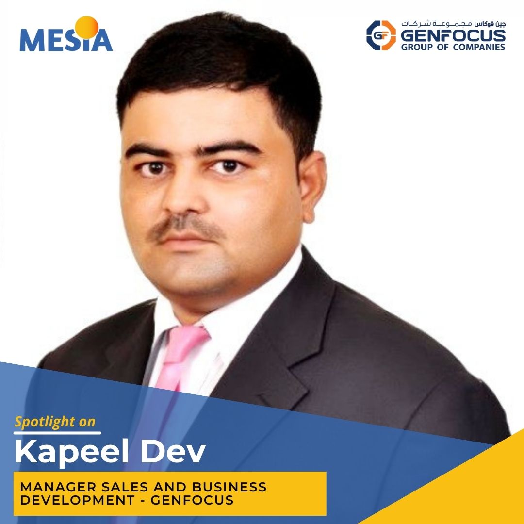 Spotlight on Kapeel Dev, Sales & Business Development Manager - Genfocus Electromechanical