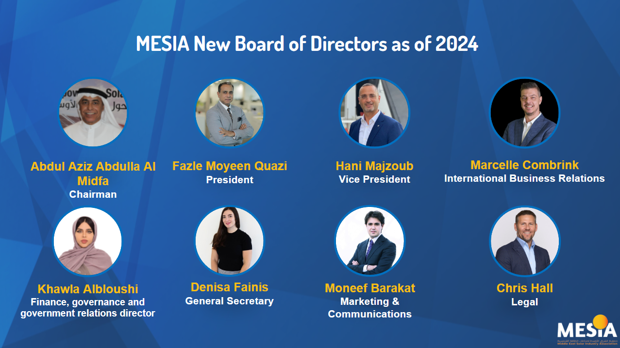 MESIA Board 2024 
