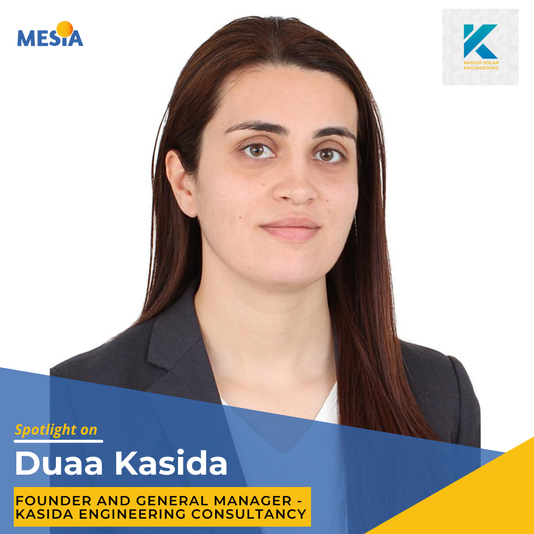 Spotlight on Duaa Kasida, Founder and General Manager at Kasida Engineering Consultancy
