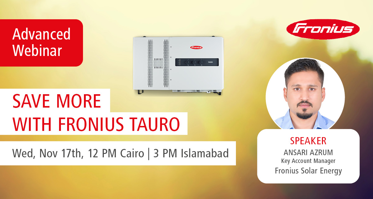 Fronius Tauro – Save more on any PV system