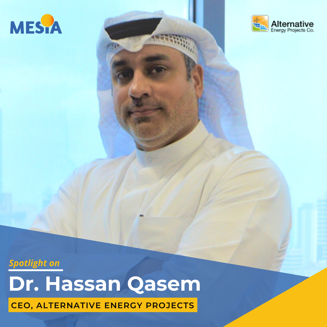 Spotlight on Dr. Hassan Qasem, CEO and Board Member at Alternative Energy Project Company (AEPCo)