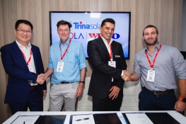 Trina Solar, SOLA and WBHO Signed Partnership to Launch 195MW Springbok Utility Project Using Vertex N Modules