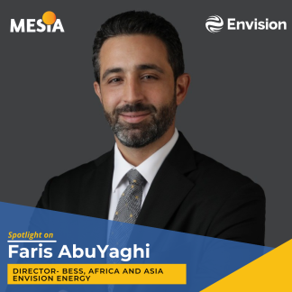 Spotlight on Faris AbuYaghi, BESS Director Africa & Asia - Envision Energy 