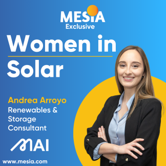 Women In Solar - Andrea Arroyo, Renwables & Storage Consultant - MAI Group