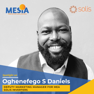 Spotlight on Oghenefego S Daniels, MEA Deputy Marketing Manager - Solis Inverters