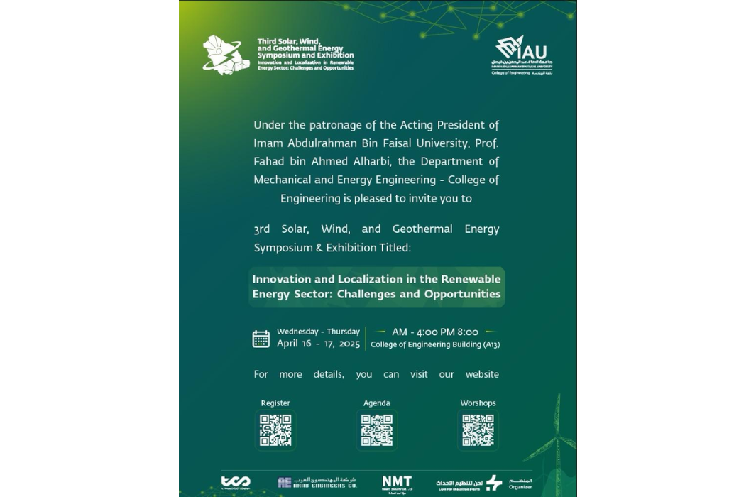 The Solar, Wind, and Geothermal energy Symposium & Exhibition