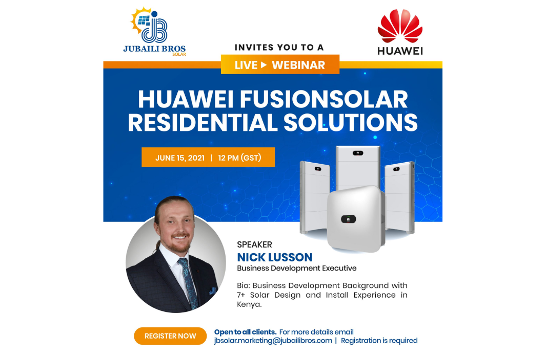 Huawei Fusion Solar Residential Solutions