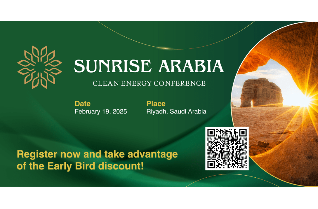 Sunrise Arabia 2025: Clean Energy Conference