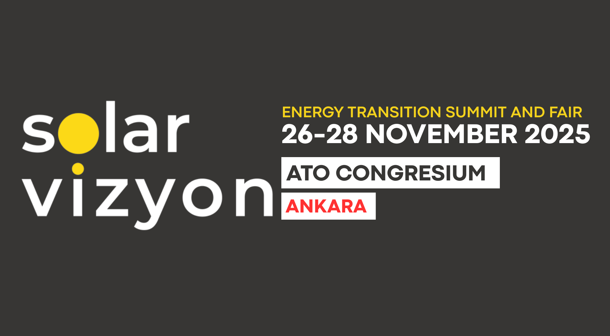 SolarVizyon Energy Transition Summit & Expo