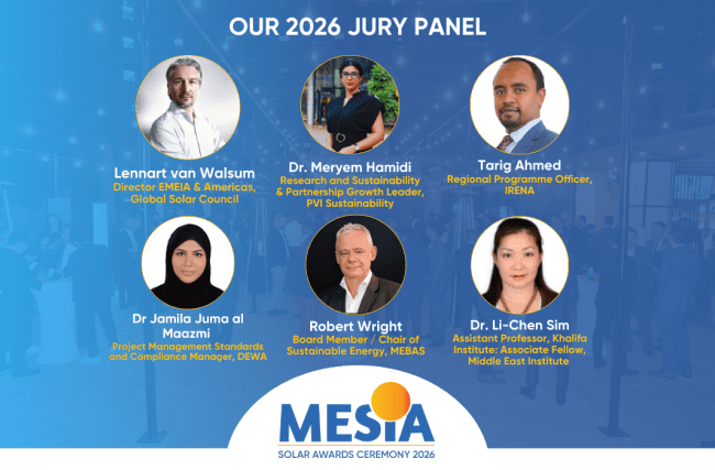 MESIA Solar Awards Ceremony 2026 Jury
